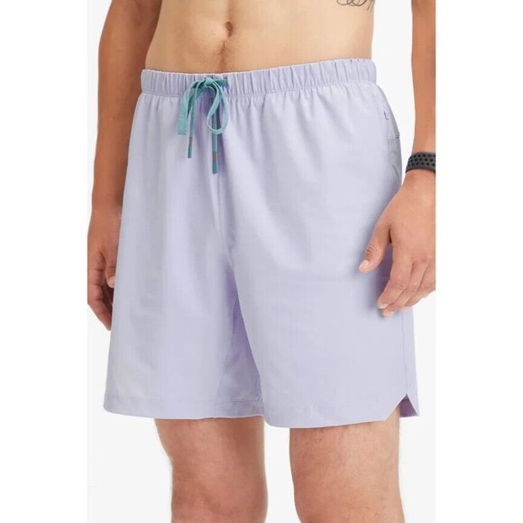 Fabletics Men's Small 7" Shorts - Lilac Mist - The One Short Unlined - Lavender - Picture 1 of 5